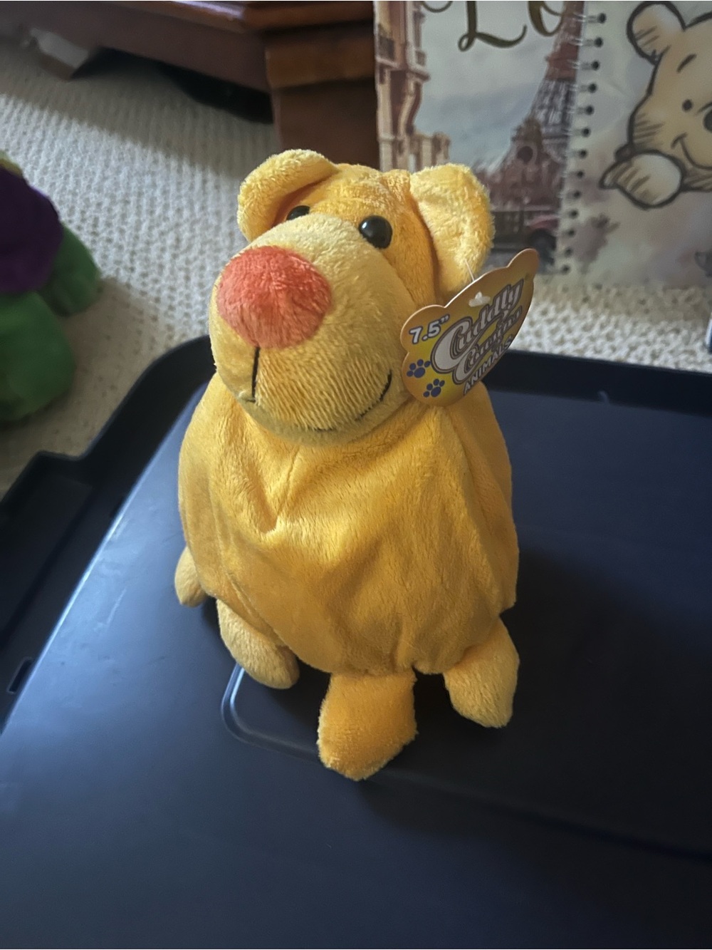 7.5” stuffed animal